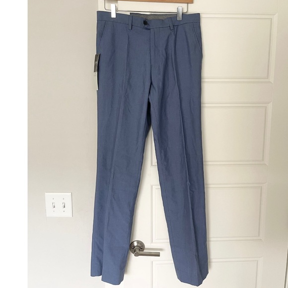 Next Blue Tailored Trousers - Picture 5 of 10